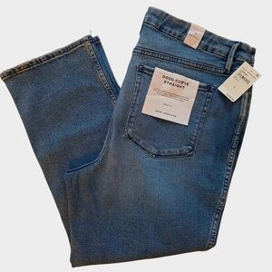 Good American Size 18 Straight Good Curve Straight Jeans New